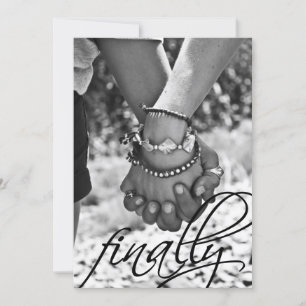 Enfin un Faire-part Fiançailles