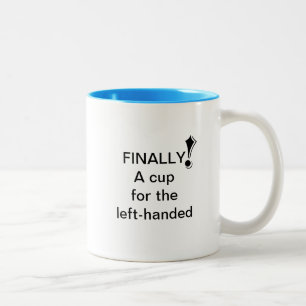 Enfin ! Une tasse pour le (l) gaucher
