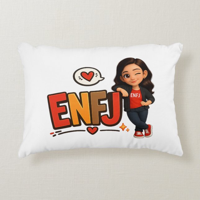 ENFJ ACCENT PILLOW (Front)