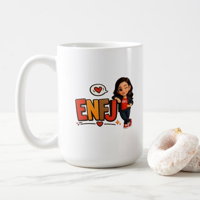 ENFJ COFFEE MUG (With Donut)