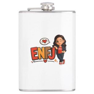 ENFJ HIP FLASK