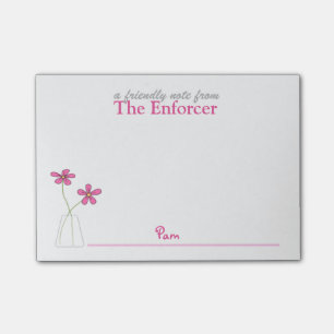 Enforcer Post-it Note
