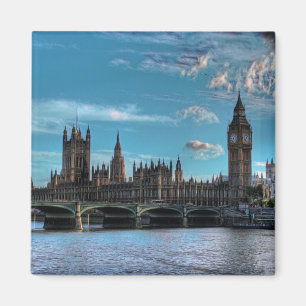 ENG004 WESTMINSTER London, England, Fridge Magnet