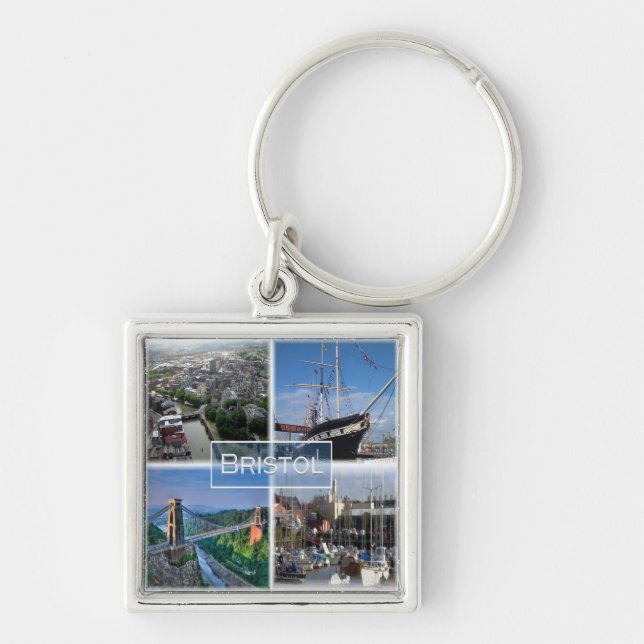 ENG029 BRISTOL, England, Europe, Keychain (Front)