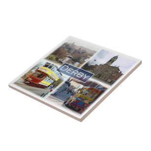 ENG033 DERBY, England, Europe, Fridge Tile