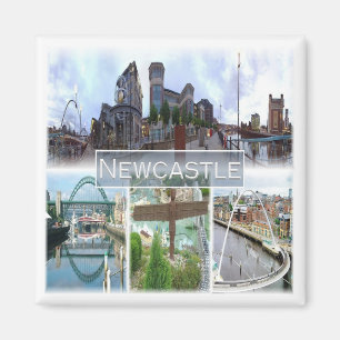 ENG047 NEWCASTLE, England, Europe, Fridge Magnet