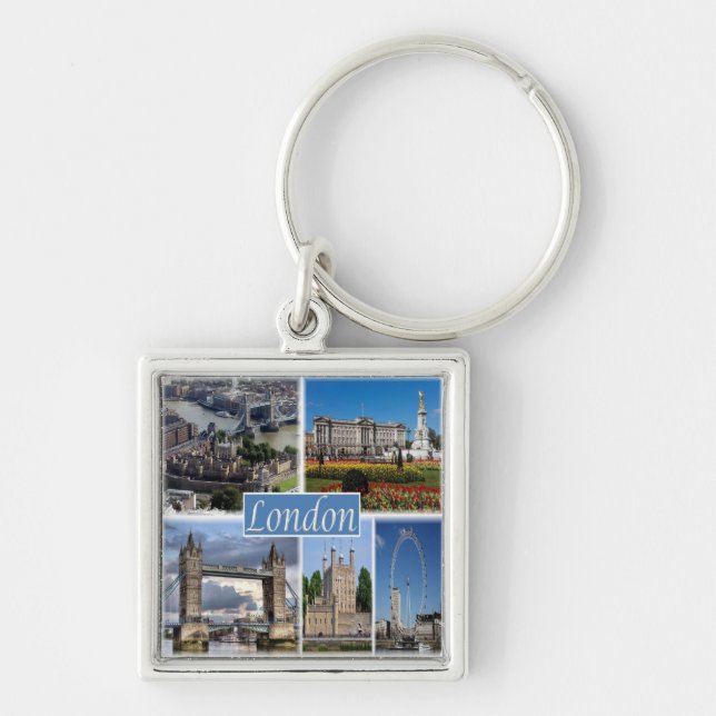ENG056 LONDON, England, Europe, Keychain (Front)