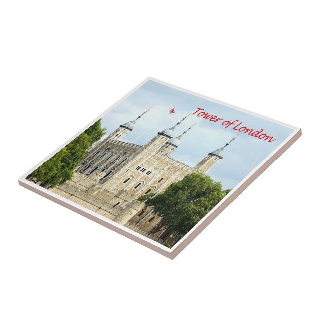 ENG079 TOWER OF LONDON, England, Tile (Side)