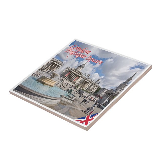 ENG087 LONDON LA ROYAL ALBERT HALL, TILE (Side)