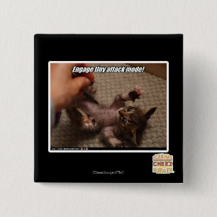 Engage tiny attack mode! 2 inch square button