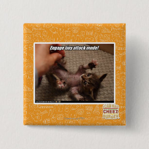Engage tiny attack mode! 2 inch square button