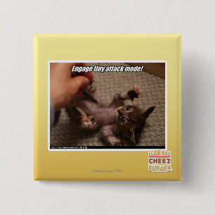 Engage tiny attack mode! 2 inch square button