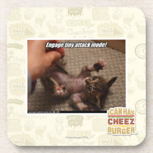 Engage tiny attack mode! coaster