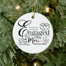 Engaged Collage Wedding Announcement