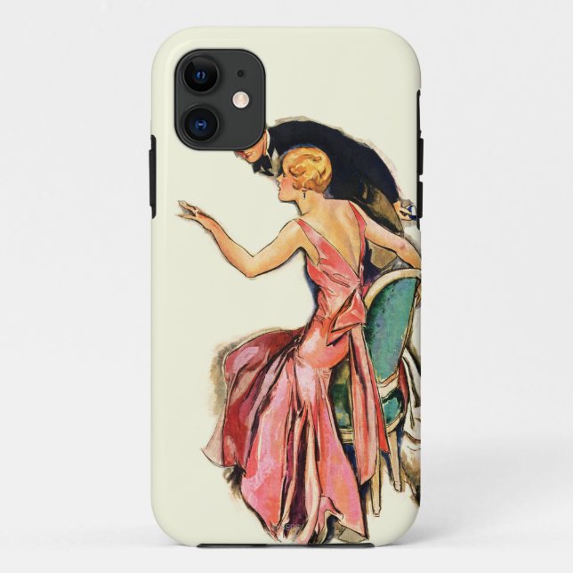 Engaged Couple Case-Mate iPhone Case (Back)