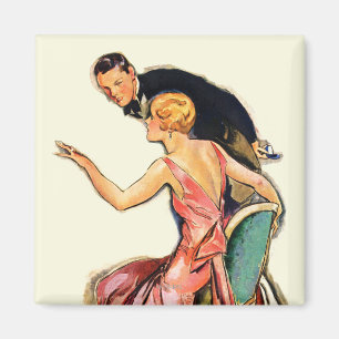Engaged Couple Magnet