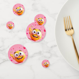 Engaged Emoji Confetti