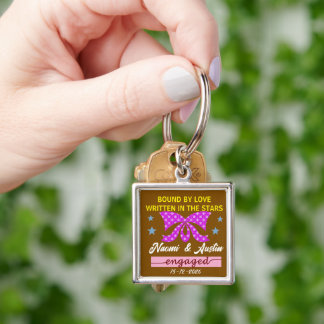 engaged keychain