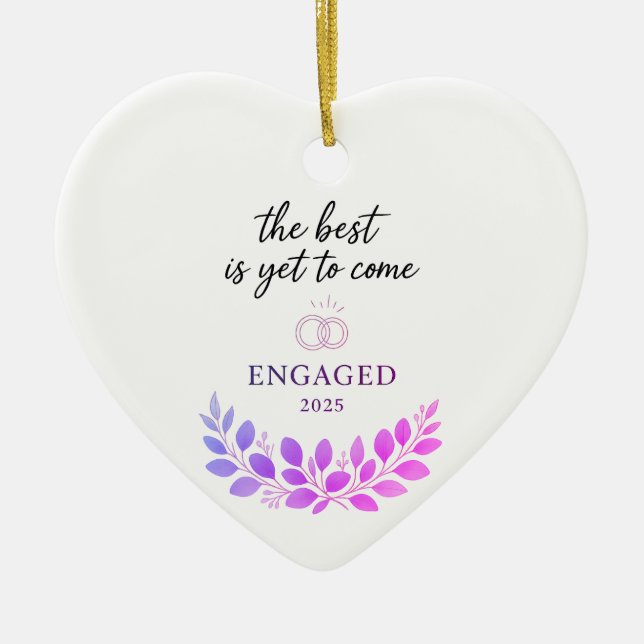 engaged ornament 2025 (Front)