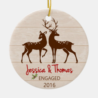 Engaged Personalized ornament