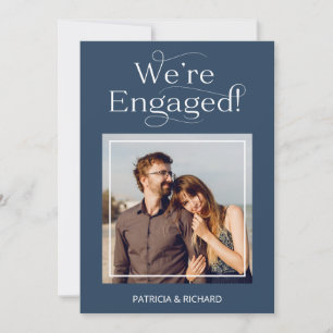 Engagement Announcement And Save The Date Photo