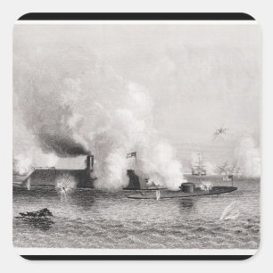 Engagement between Monitor' and the Square Sticker