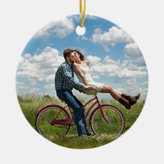 engagement ceramic ornament