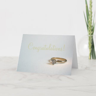 Engagement Congrats Card