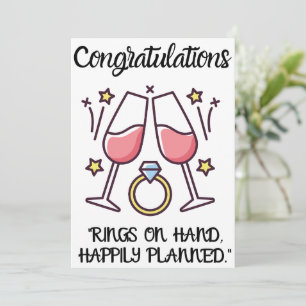 Engagement Congratulations Cards