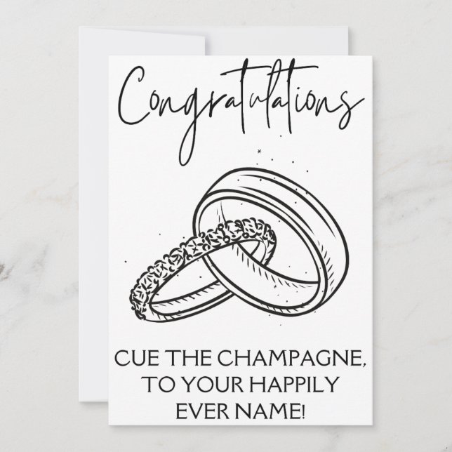 Engagement Congratulations Cards (Front)