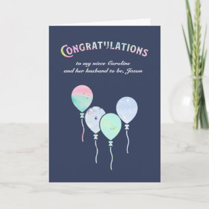 Engagement Congratulations For A Niece Card
