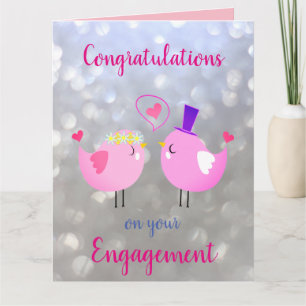 Engagement design card