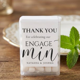 Engagement Engagemint Thank You Party Sticker