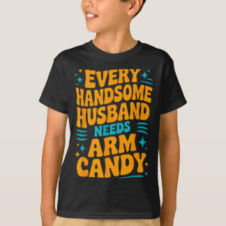 Engagement fiancé couple handsome husband needs T-Shirt