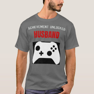 Engagement Gamer Groom Fiancee Player 2 Bachelor T-Shirt