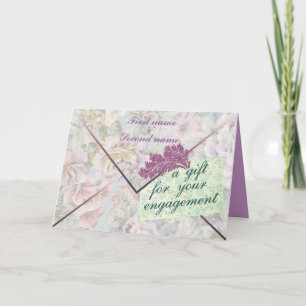 Engagement Gift Enclosure Card