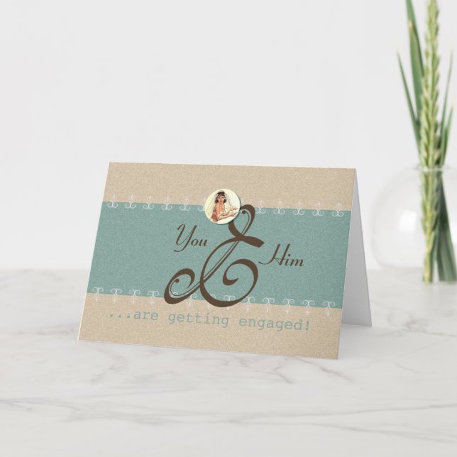 Engagement - Greeting-, Note Card (Front)