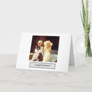 Engagement GreetingCard Card