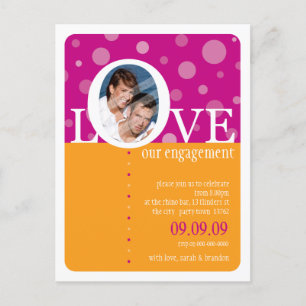 ENGAGEMENT INVITATION :: LOVEbubbles 3