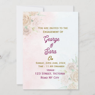 Engagement Invitations 