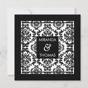 ENGAGEMENT INVITATIONS :: damask colours 10