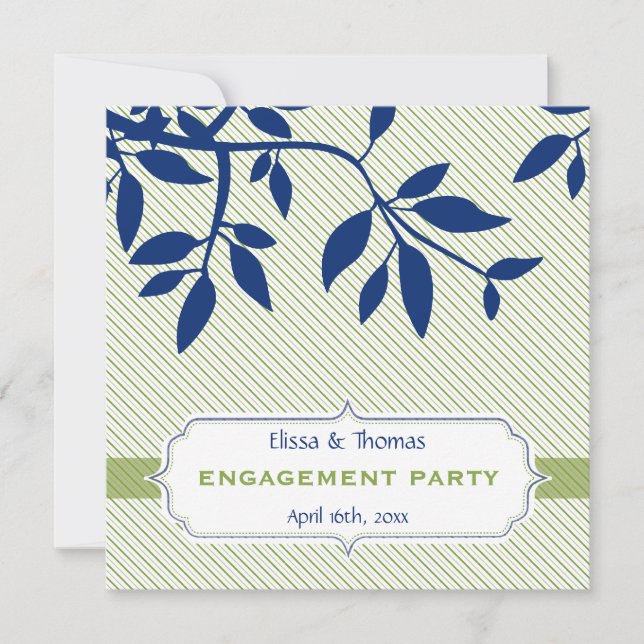 ENGAGEMENT INVITATIONS :: fine 3SQ (Front)