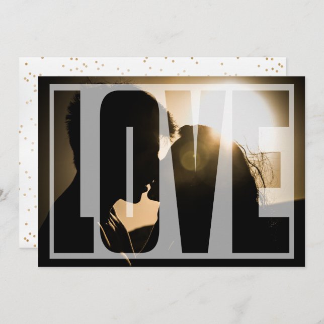 Engagement Love Party Invitation (Front/Back)