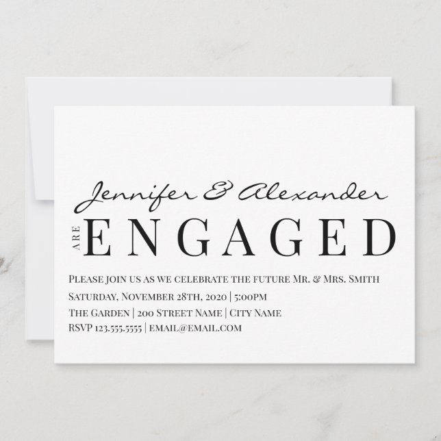 Engagement party (Front)