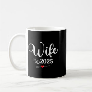 Engagement Party 2025 Wife Husband Matching Coffee Mug