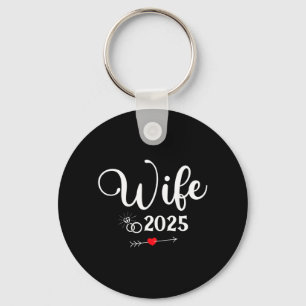 Engagement Party 2025 Wife Husband Matching Keychain