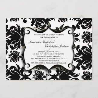Engagement Party Elegant Vintage Wedding Invite