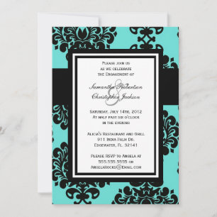 Engagement Party Elegant Vintage Wedding Invite