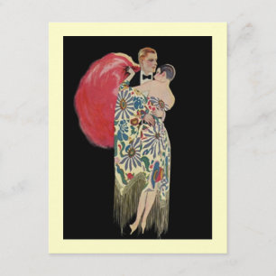 Engagement Party Flapper Fashionable Invitation