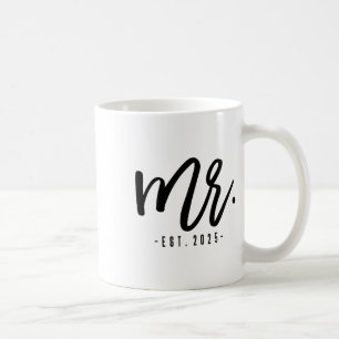 Engagement Party Husband And Wife Matching Couple Coffee Mug
